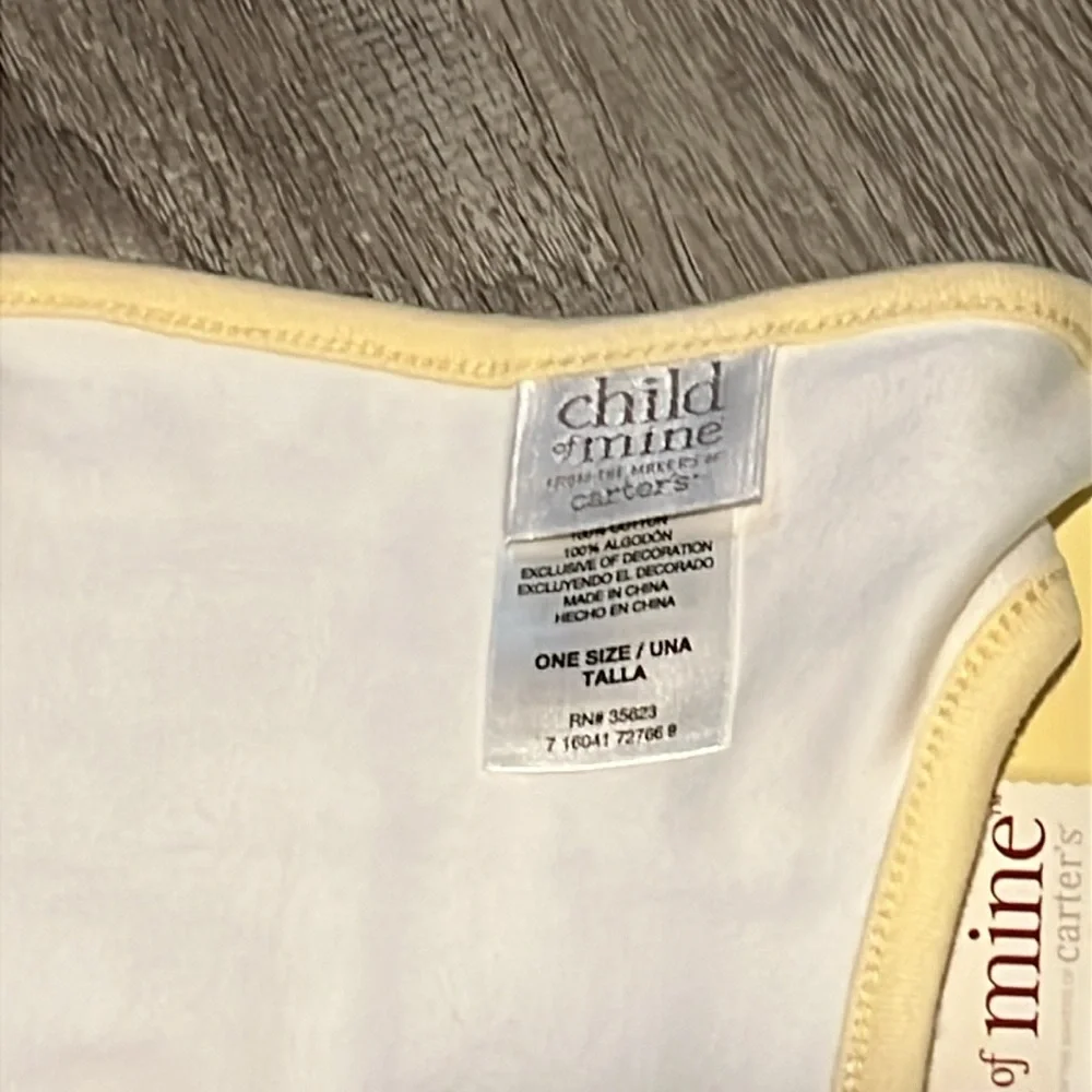 Vintage Child of Mine by Carter’s Duckie Bibs